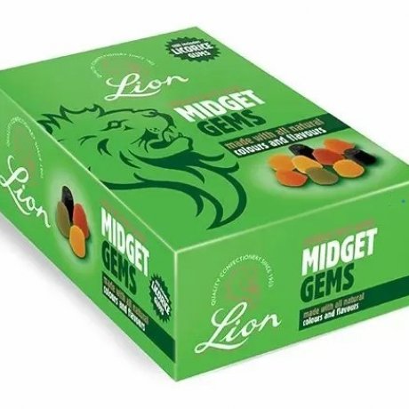Lions Midget Gems... 2Kg Box Lions Midget Gems... 2Kg Box